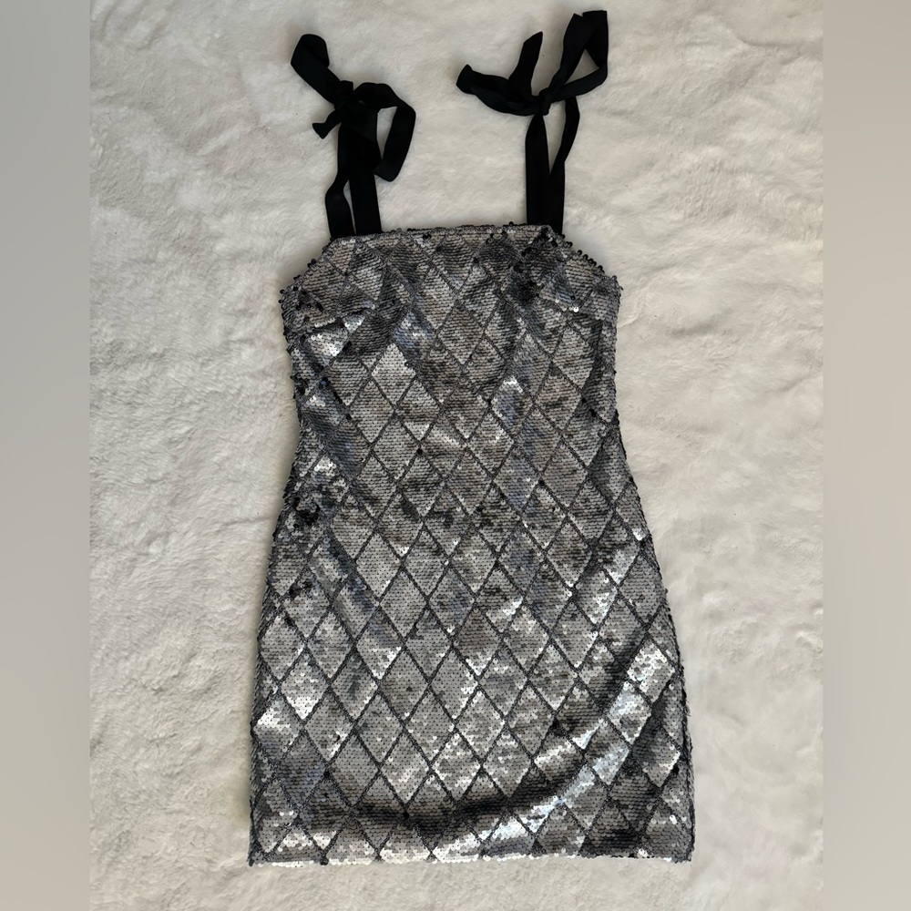 cute sequin mini dress!